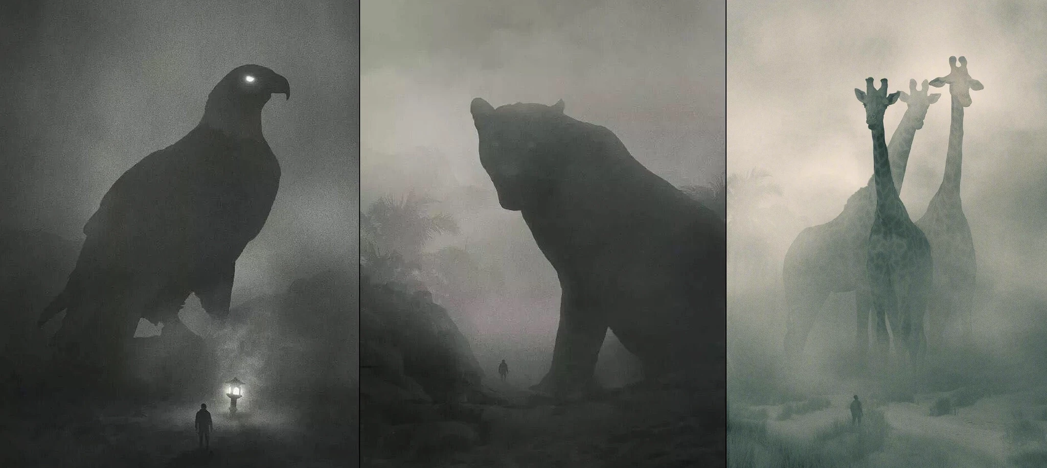 Creature and perception references collected in the concept page.