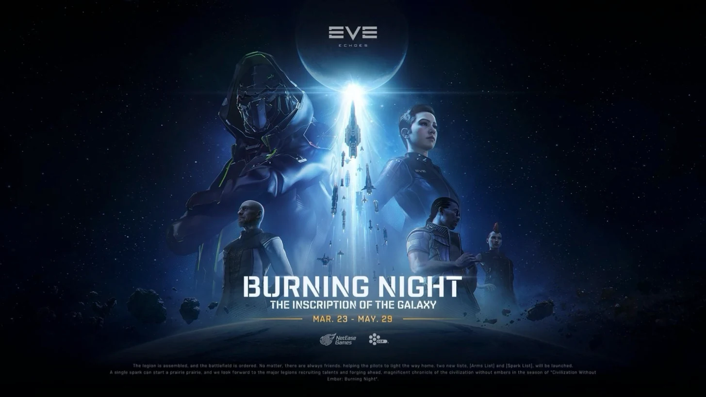 EVE Echoes campaign artwork: the wider visual identity beyond the faction study.