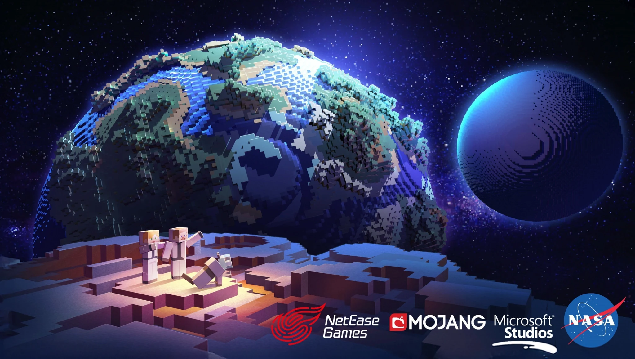 Minecraft China block-built world