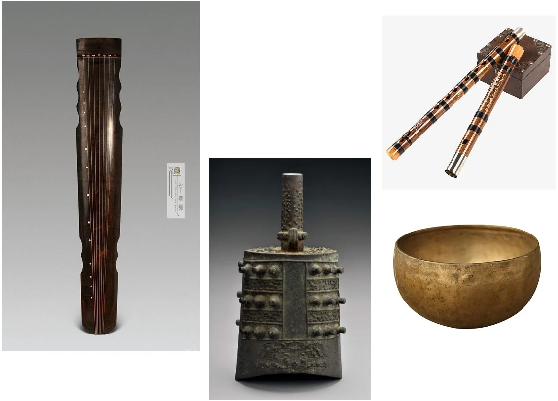 Traditional instruments informed the sound palette.