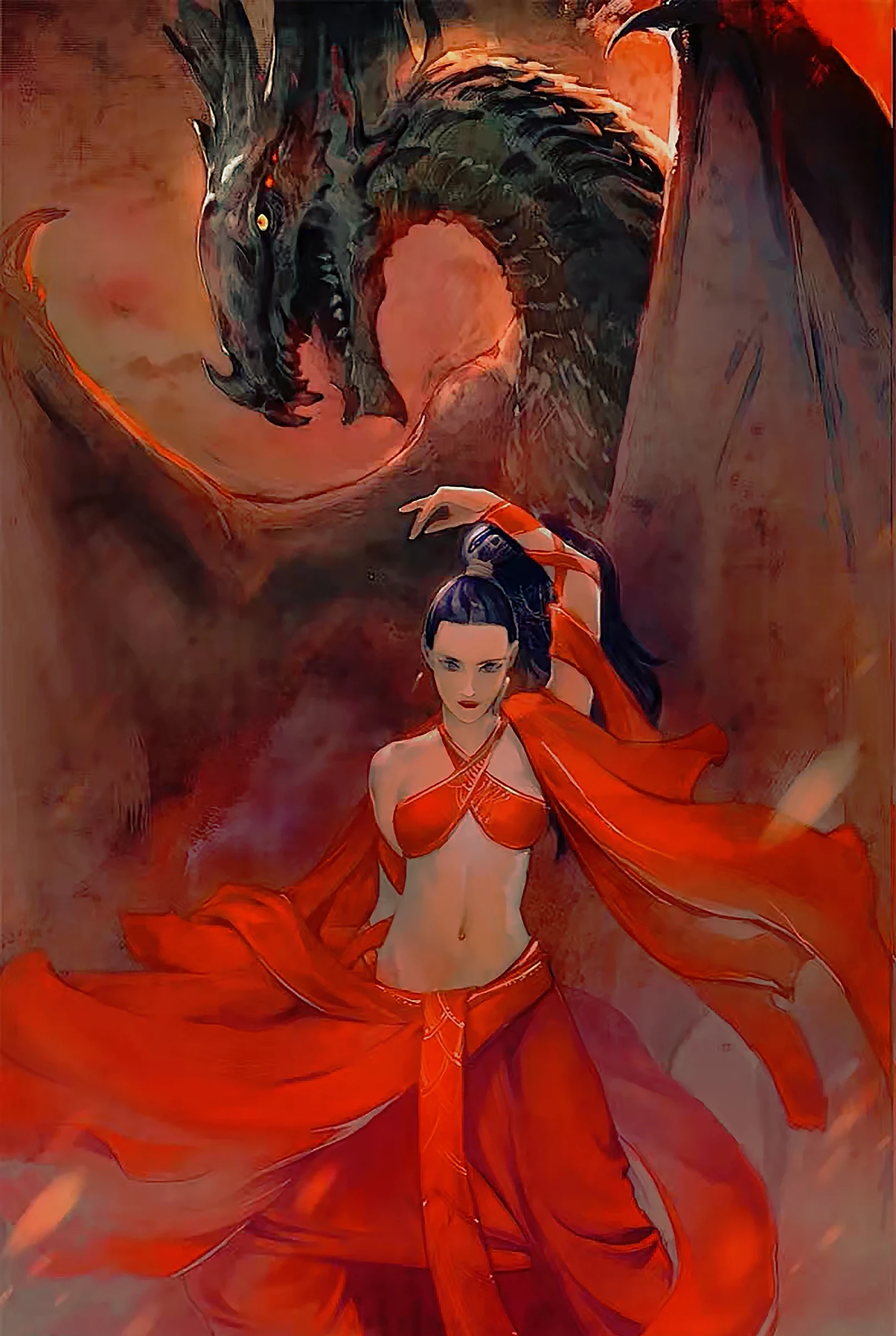 Dragon and Dancer