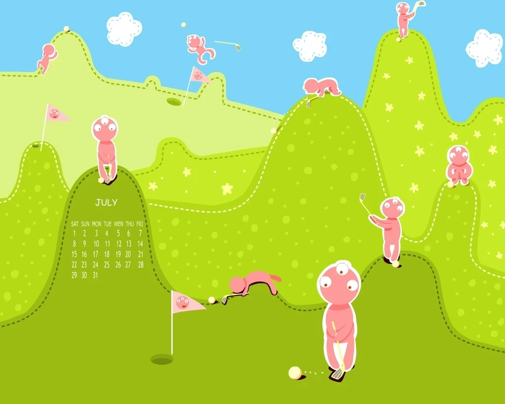 Funny Wallpaper Calendar — image 2 of 5