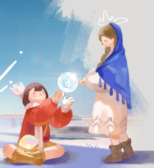 Character and encounter concept.