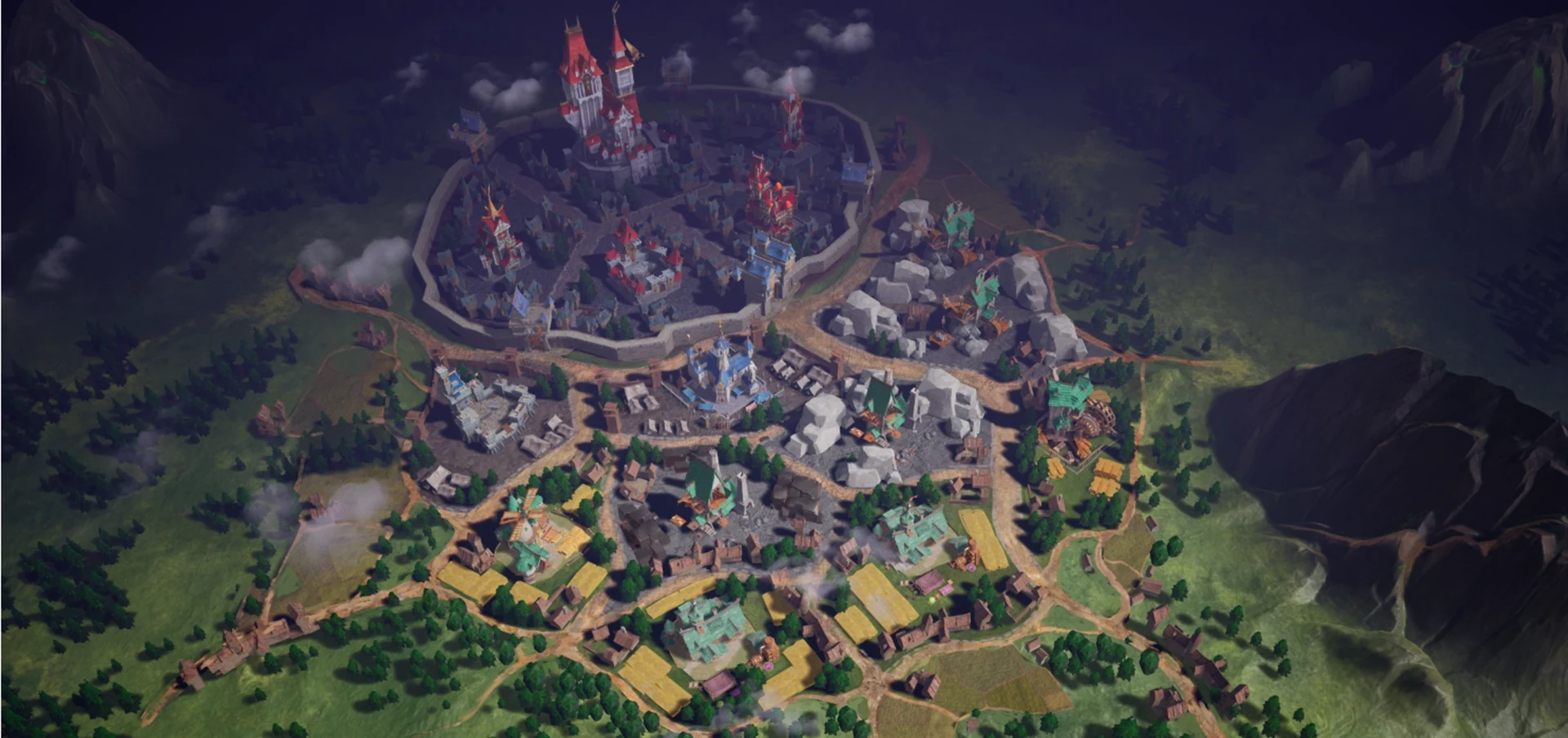 Warhammer world environment overview