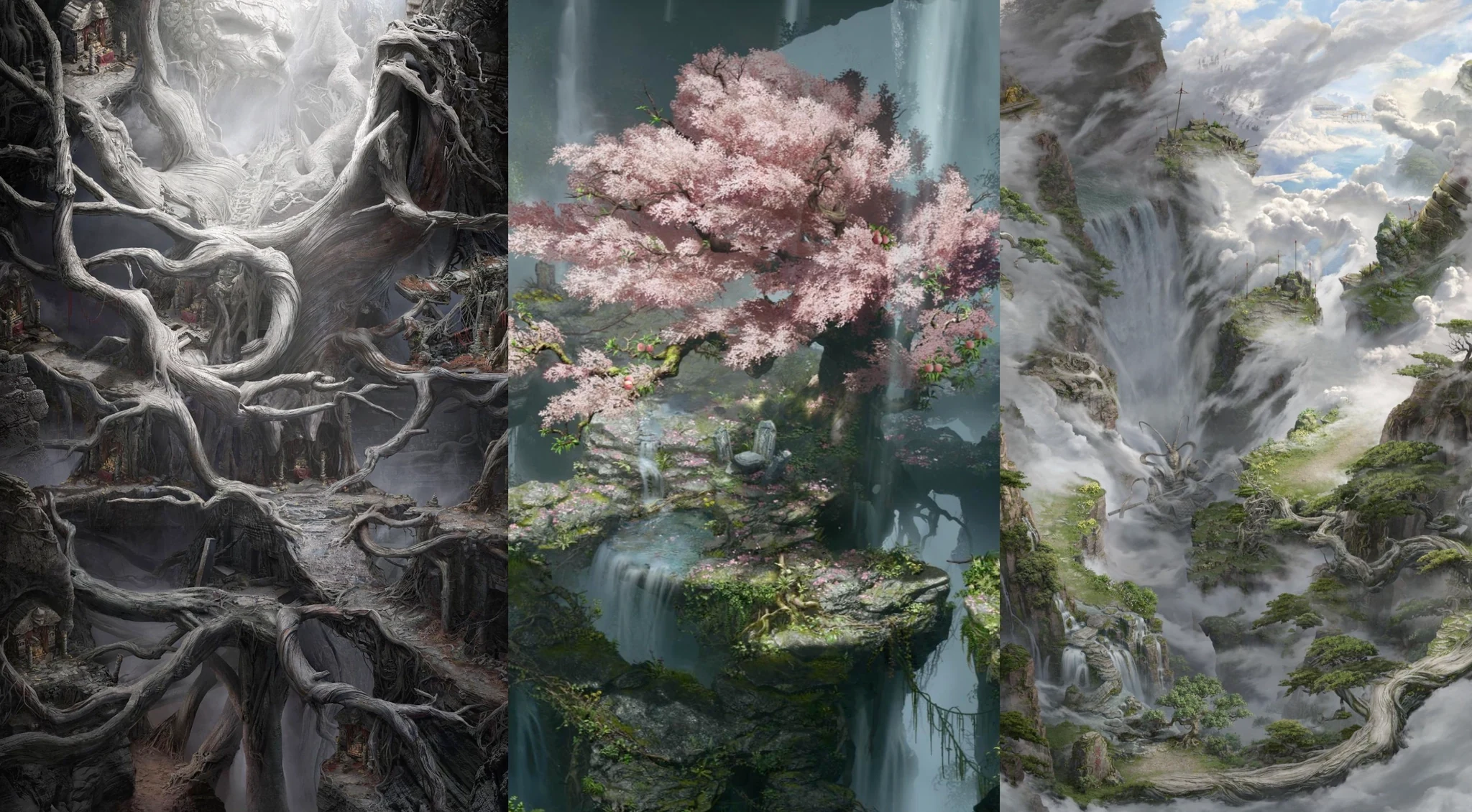 Environment studies show the role of lighting and atmosphere in visual development.